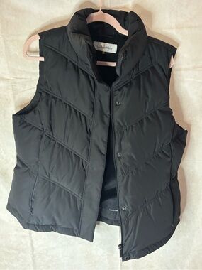 Calvin Klein Black Quilted Puffer Vest